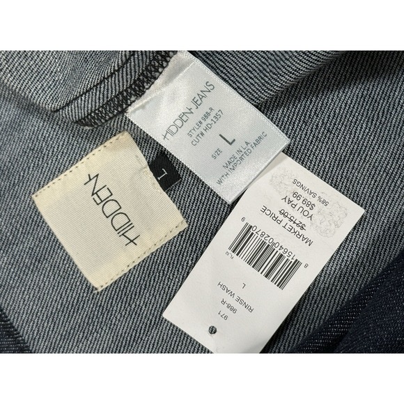 Whimsigoth Raw Edge Indie Sleaze Denim Dress Women L Butt Dwn Drawstring Waist - Picture 2 of 5